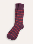 Women's Merino Cotton Striped Socks
