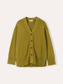 Organic Cotton Blend Drop Shoulder Slouch Cardigan