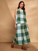 Wide Leg Ankle Grazer Trousers