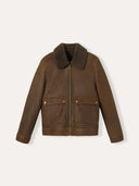 Men's Sheepskin Aviator Jacket