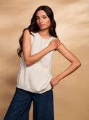 Organic Hemp Supima Cotton Blend Vest Top