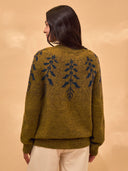 Botanical Yoke Jumper