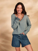 Supersoft Slouch V Neck Jumper