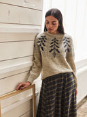 Botanical Yoke Jumper