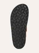 Suede Welt Detail Clogs