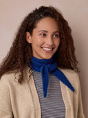 Garter Stitch Turtle Neck Tie