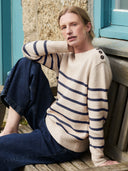 Button Detail Gansey Jumper