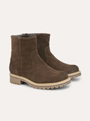 Waterproof Suede Ankle Boots