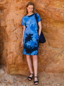 Organic Cotton Collared Knee Length Dress