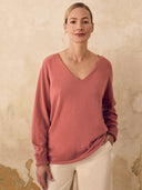 Supersoft Slouch V Neck Jumper