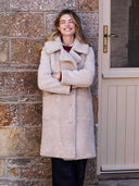 Longline Sheepskin Coat