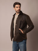 Leichte gewachste Herrenjacke