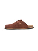 Suede Welt Detail Clogs