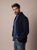 Men's Waffle Stitch Cardigan