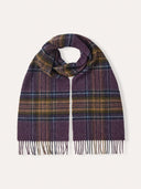 Woven Check Merino Scarf