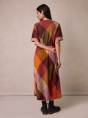 Bias Cut Midi Dress