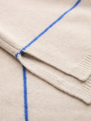 Merino Blend Split Hem Slouch Funnel Neck Jumper