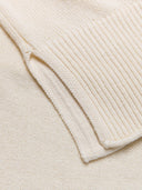 Organic Cotton Blend Drop Shoulder Slouch Cardigan