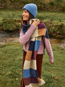 Brushed Check Scarf