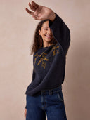 Botanical Yoke Jumper