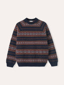 Men's Shetland Wool Fair Isle Jumper