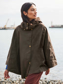 Waxed Cotton Cape