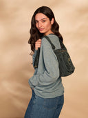 Supersoft Slouch V Neck Jumper