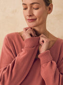 Supersoft Slouch V Neck Jumper