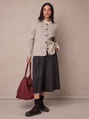 British Wool Cable Cardigan