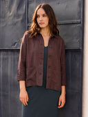 Pure Linen Boxy Jacket