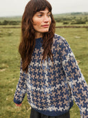Boucle Houndstooth Jumper