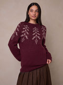 Botanical Yoke Jumper