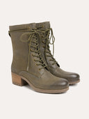 Block Heel Derby Boots