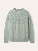 Rib Stitch Yoke Jumper