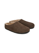 Minimal Sheepskin Lined Slipper Clogs