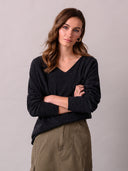 Supersoft Slouch V Neck Jumper