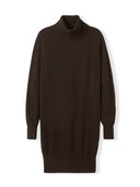 Supersoft Roll Neck Knee Length Dress