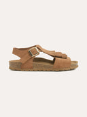 Fringe Suede Sandals