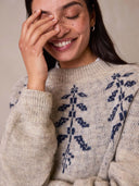Botanical Yoke Jumper