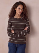 Merino Fine Knit Boat Neck Jumper