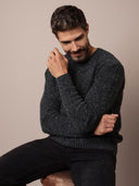 Men's Donegal Crew Neck Jumper
