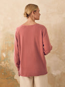 Supersoft Slouch V Neck Jumper