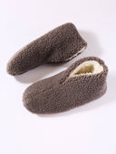 Teddy Sheepskin Soft Sole Bootee Slippers
