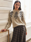 Botanical Yoke Jumper
