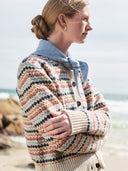 Fair Isle Buttoned Cardigan