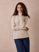 Organic Cotton Striped Long Sleeve Top