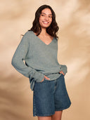 Supersoft Slouch V Neck Jumper