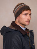 Men's Lambswool Fair Isle Beanie