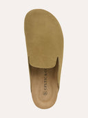 Suede Minimal Clogs