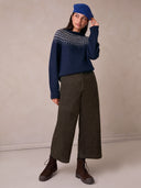 Corduroy Crop Culottes
